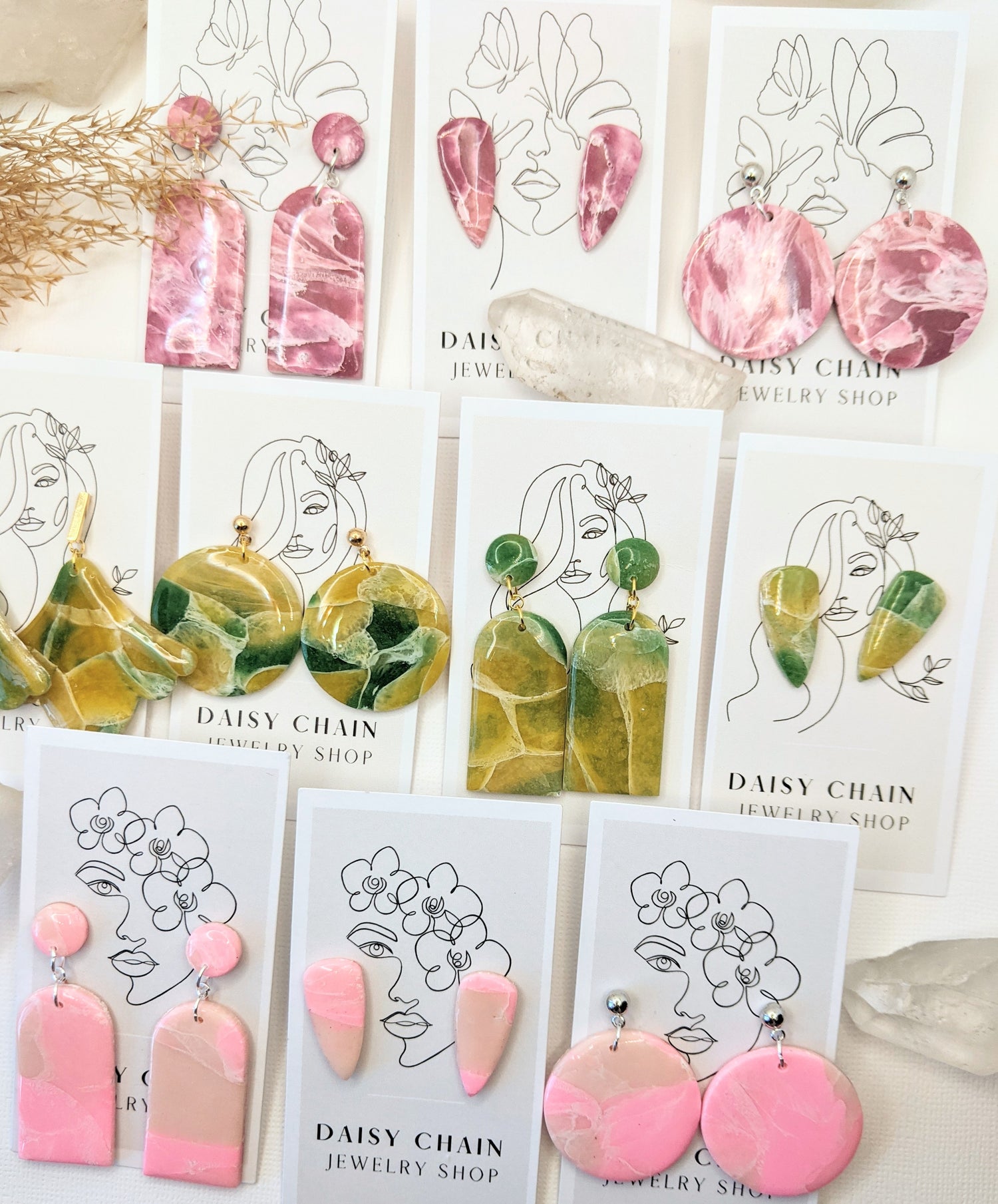 Faux Gemstone Collection
